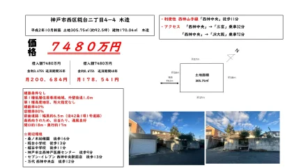 神戸市西区糀台二丁目4-4 0