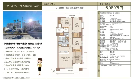 アールフォーラム新浦安 A棟 204 0