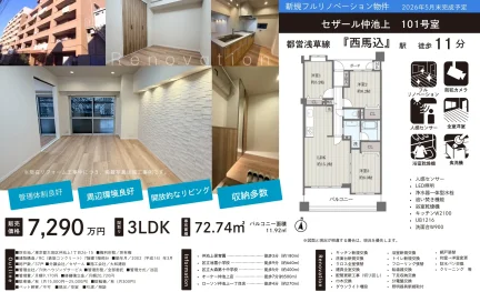 セザール仲池上 101号 0
