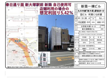 Brand New Property Near Station in Otsuka 0