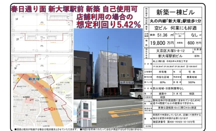 新大塚駅前ビル 0