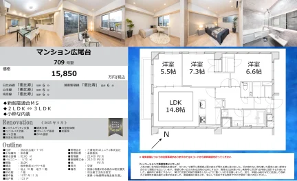 マンション広尾台 709号 0