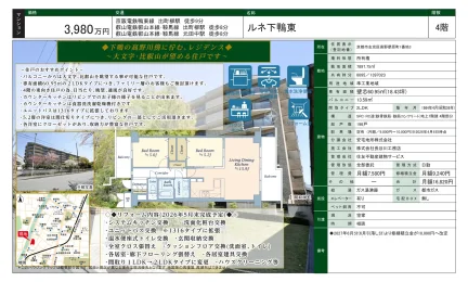 ルネ下鴨東 4号 0