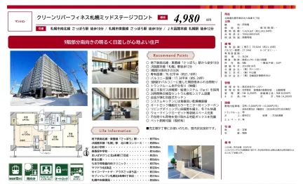 クリーンリバーフィネス札幌ミッドステージフロント 0