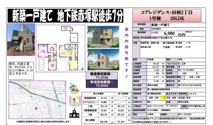 コアレジデンス ・田柄2丁目 1号 0