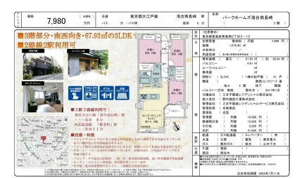 パークホームズ落合南長崎 3階 0