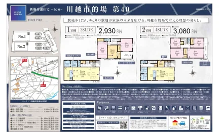 埼玉県川越市大字的場 新築戸建 1