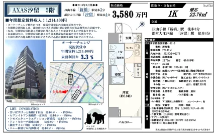AXAS汐留 5号 0