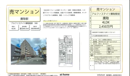 アルファステイツ鷹取駅前 508号 0