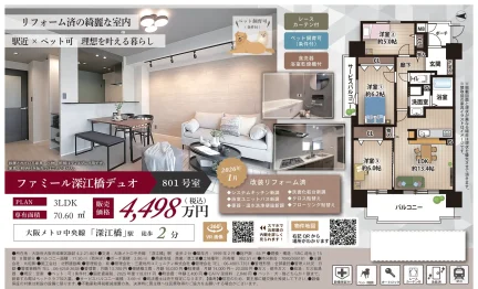 ファミール深江橋デュオ 0
