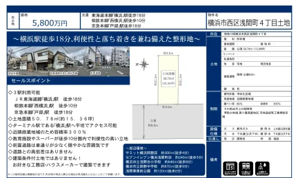 横浜市西区浅間町4丁目土地 0