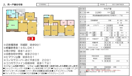 奈良県磯城郡田原本町大字新木 中古戸建 0