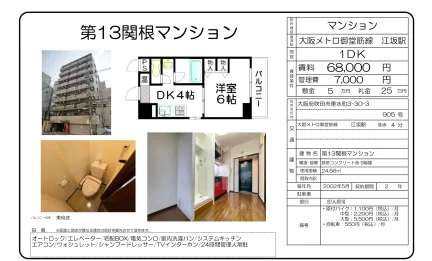 第13関根マンション 905号 0