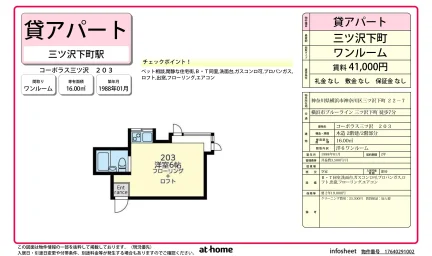 コーポラス三ツ沢 203 0