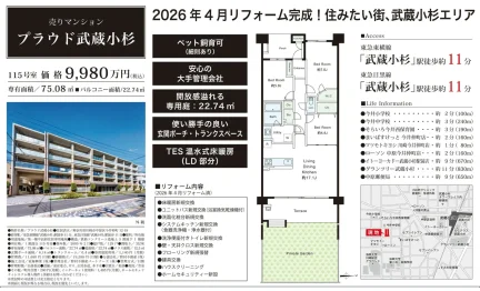 プラウド武蔵小杉 115号 0