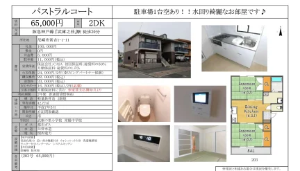 パストラルコート 203号 0