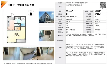 ビオラ・宮町II 205号室 205号 0