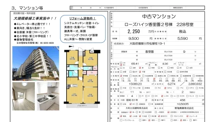 ローズハイツ香里園2号棟 228号室 228号室 0