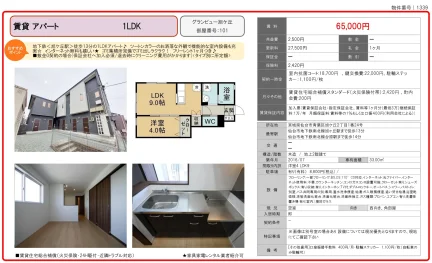 グランビュー旭ケ丘 101号 0