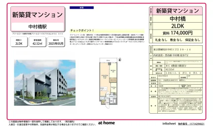 アジールコート練馬中村橋 0