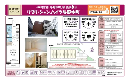 リブリ・シャンハイツ与野本町 310号 0