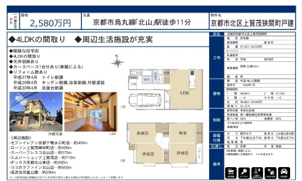 上賀茂狭間町戸建 0