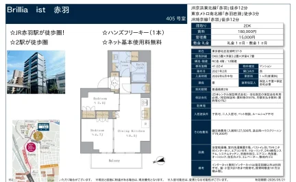 ブリリア赤羽 405号 0