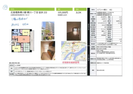 ユアコート横川 402 0