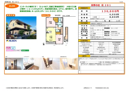 セジュールウィット 201号 0