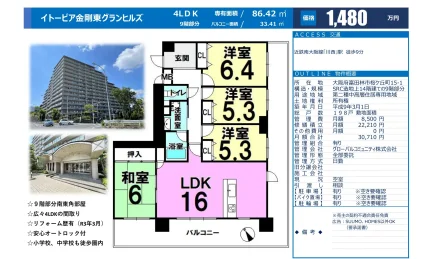 イトーピア金剛東グランヒルズ 0