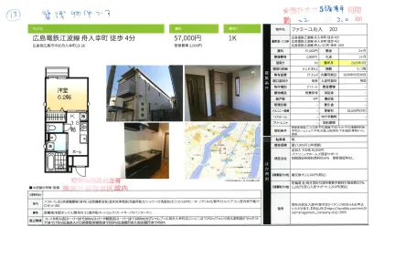 ファミーユ舟入 202 202号 0