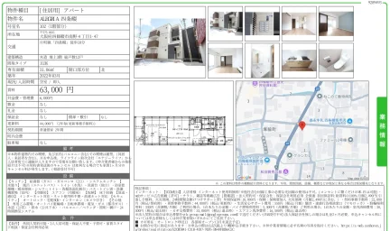 ALEGRIA 四条畷 号室名 102  102号 0
