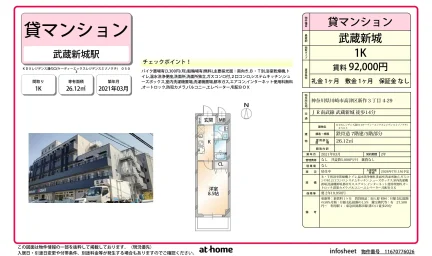 KDXレジデンス溝の口 0503 0