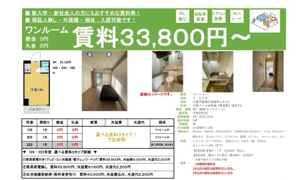 ラビスタ 105号 0