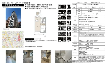 シーズンフラッツ青葉通一番町 205号 0