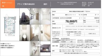 ブライズ関内MAXIV 801 0