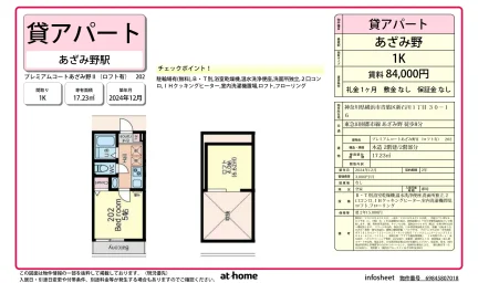 プレミアムコートあざみ野Ⅱ（ロフト有） 0