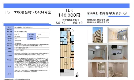 ドゥーエ横濱台町 0404号室 0404号 0