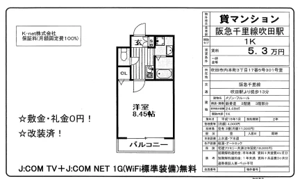 メゾン・フルール 301号 0
