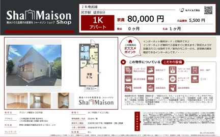 シャーメゾン 202号 0