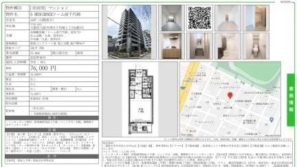 S-RESIDENCE ドーム前千代崎 1207 0