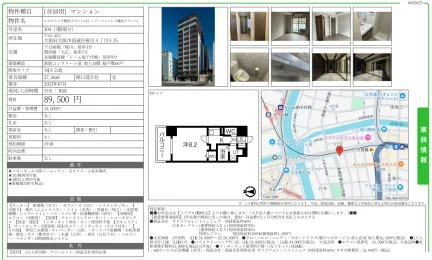 エスグランデ難波グランツ 304号 0