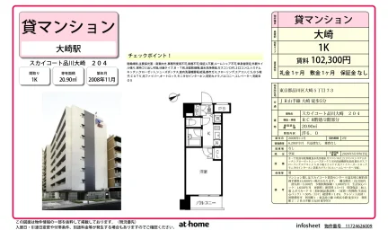 スカイコート品川大崎 0