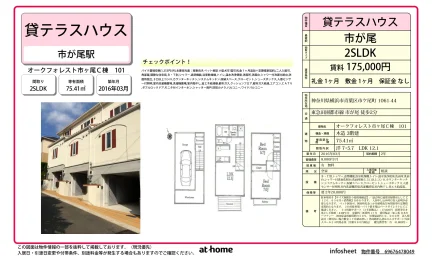 オークフォレスト市ヶ尾C棟 101 101号 0