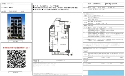 コンフォリア滝野川 1108号 0