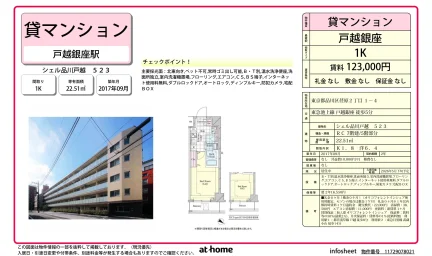 シェル品川戸越 523号 0
