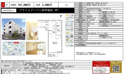 プライムアーバン西早稲田 407 407 0