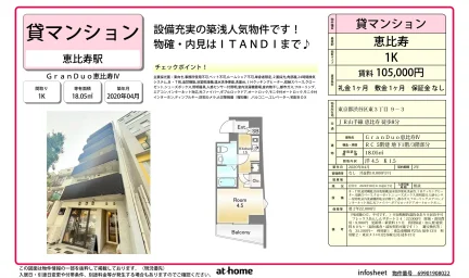 GranDuo 恵比寿ⅣⅤ 3号 0