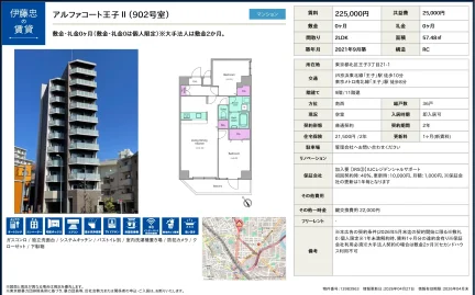 アルファコート王子Ⅱ 902号 0