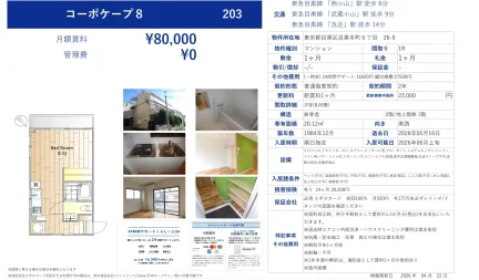 コーポケープ8 203 0